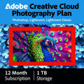 Adobe Creative Cloud Photography Plan, 12 Month, 1TB