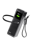 Sharge 25000mAh 170W Portable Power Bank, Retractable Cable