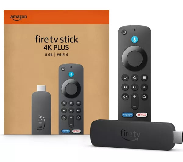 Amazon Fire TV Stick 4K Plus, Wi-Fi 6, Dolby Vision/Atmos, HDR10+
