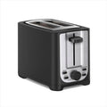 BELLA 2-Slice Slim Toaster, Removable Crumb Tray, Stainless Steel
