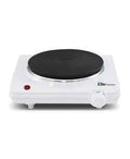 Elite Gourmet 1000W Single Hot Plate, Cast Iron, Precise Cooking