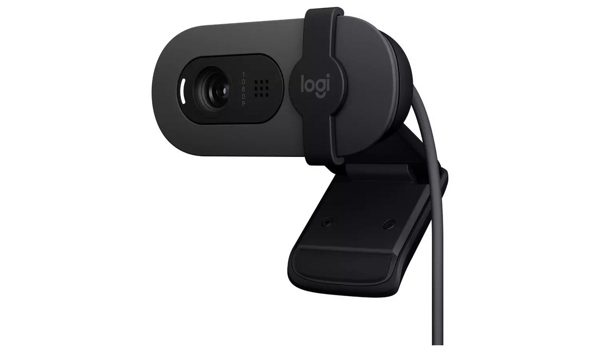 Logitech Brio 100 Full HD Webcam, for Meetings & Streaming