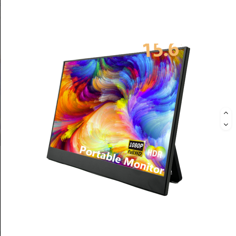 MNN Portable 15.6-inch Ultra-Slim Monitor with Speakers