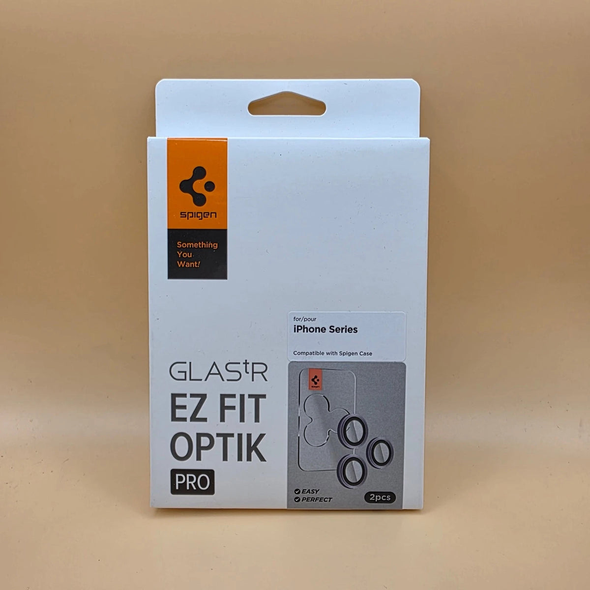Spigen Optik Pro Camera Lens Protector for iPhone, 2-Pack